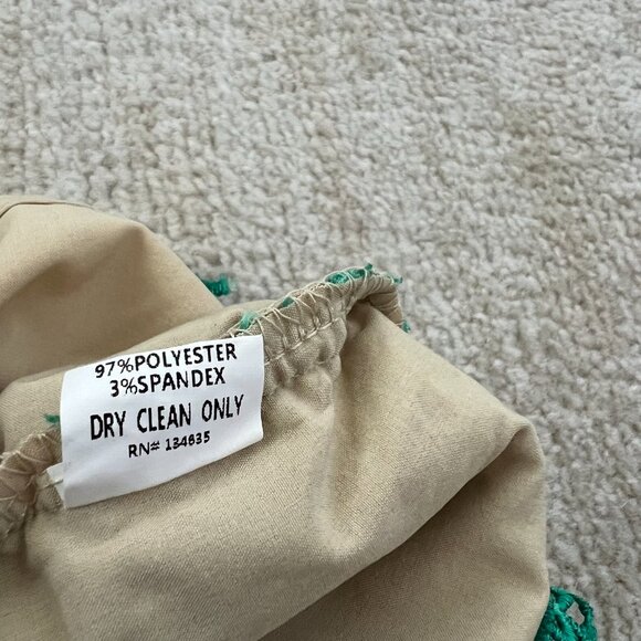 NWT Minuet Green Lace Dress S - Picture 9 of 9